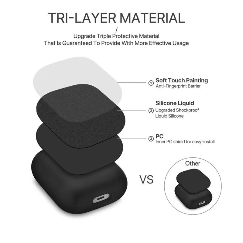 Мягкий черный силиконовый чехол для Apple Airpods Pro 3 2 1 The Great Wave of Kanagawa Bluetooth, беспроводные чехлы для наушников Airpod Cover