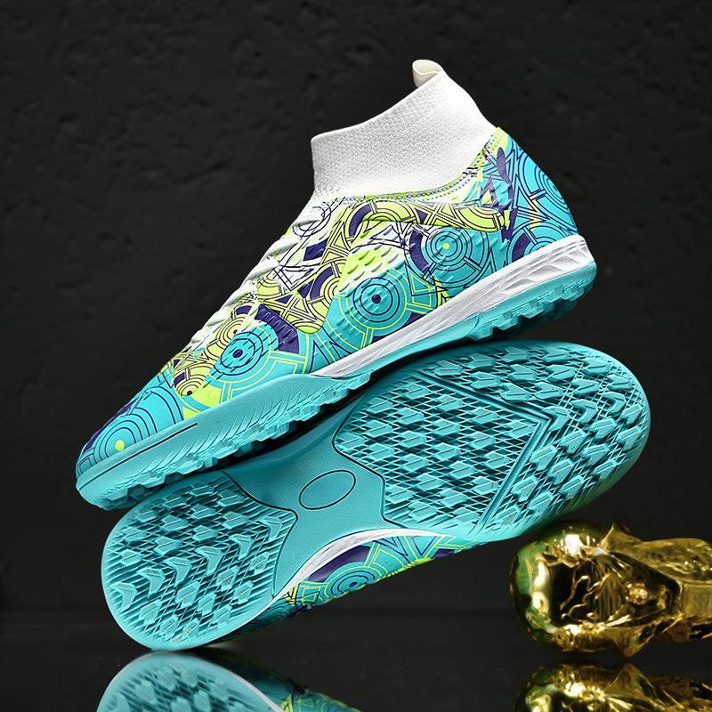 2025 внешняя торговля гвоздь сломанные футбольные бутсы тренировочные новые мужские футбольные бутсы длинные гвозди высокая цена