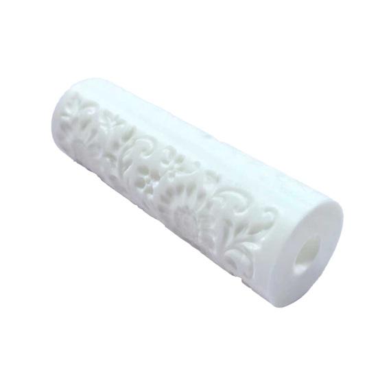 1/2 шт. Текстурный валик 3D-печать материал PLA гладкая отделка малярный валик узор цветочной лозы декоративный инструмент для рисования