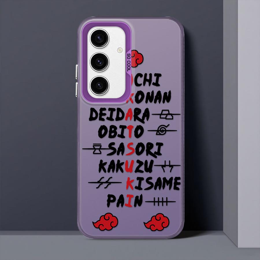 Narutos-Akatsukis Case for Samsung Galaxy A72 A52 A71 A35 A26 A36 A53 A55 A51 A56 A54 A73 Soft Cover