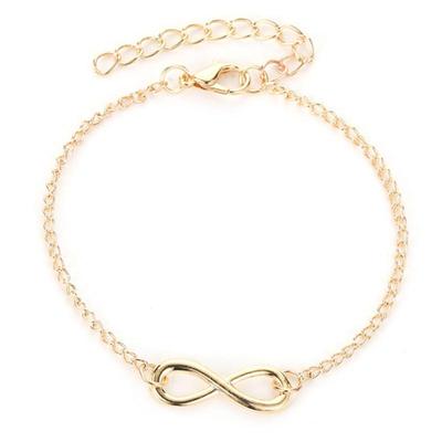 Простой браслет из 8 символов Персонализированный цифровой универсальный браслет