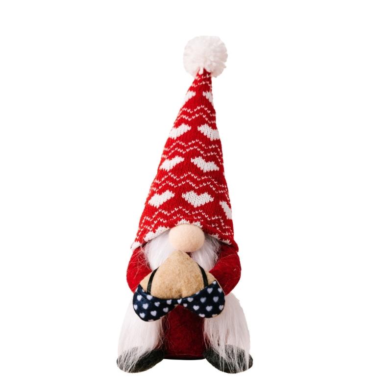 Valentine's Day Gnome Decorations Handmade Gnome Decorations for Table Ornament Valentines Birthday Present