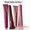 Помада Rhode Hailey: Увлажняющий тинтованный бальзам для губ и блеск в одном