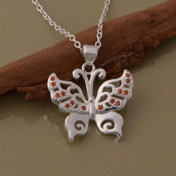 wholesale High quality silver plated Fashion jewelry chains necklace pendant WN-1120Good product