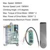 Electric Scooter Motherboard Controller 36V Main Board Controller Digital Display with Front and