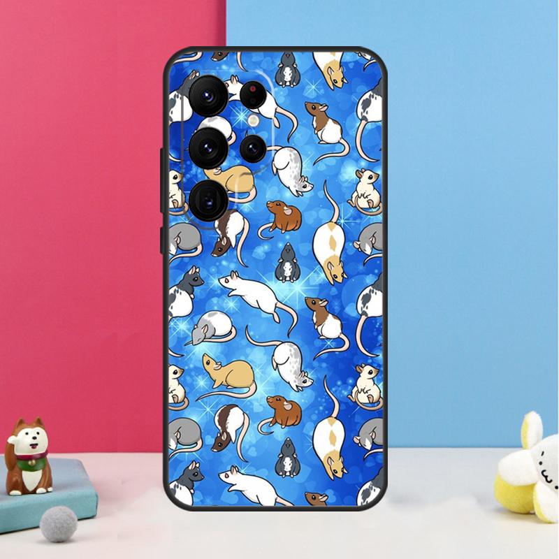 Чехол-мышь-крыса для Samsung Galaxy S26 S25 S24 S20 S21 S22 S23 Ultra S10 Plus S25 FE Задняя крышка