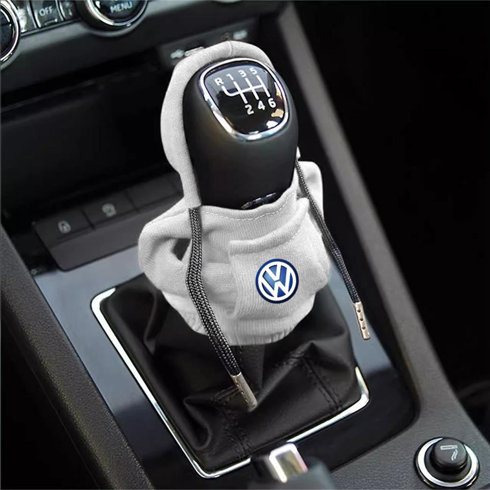 2025 Hot For Volkswagen VW GTI R Golf 7 Polo Tiguan Passat Lavida Rline Hoodie Car Gear Shift Knob Cover Manual Handle Change Le