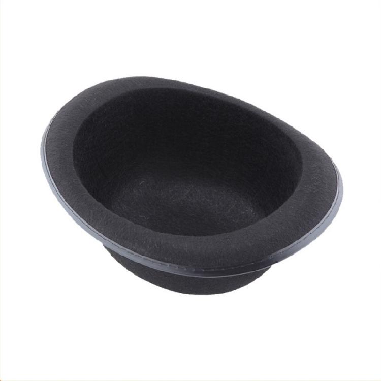 Magicians Hat With Reinforced Felts Soft Bowtie Gloves and Glasses Set Costume Accessory For Long Duration Shows And Event