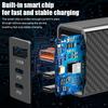 65 Вт быстрое зарядное устройство USB C PD быстрая зарядка QC3.0 Type C телефон зарядное устройство адаптер для iPhone Samsung Xiaomi мобильные телефоны настенные зарядные устройства