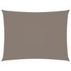 VidaXL Sun Sail Oxford Fabric Rectangular 3x4.5 M Taupe