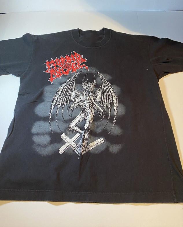 ВИНТАЖНАЯ Футболка унисекс группы MORBID ANGEL Американская от S до 5XL RI_154 Футболка унисекс
