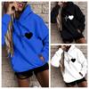 Ayollar Moda Kundalik Qiziqarli Print Kapushonli Sviter Keng Sport Toplari Pullover