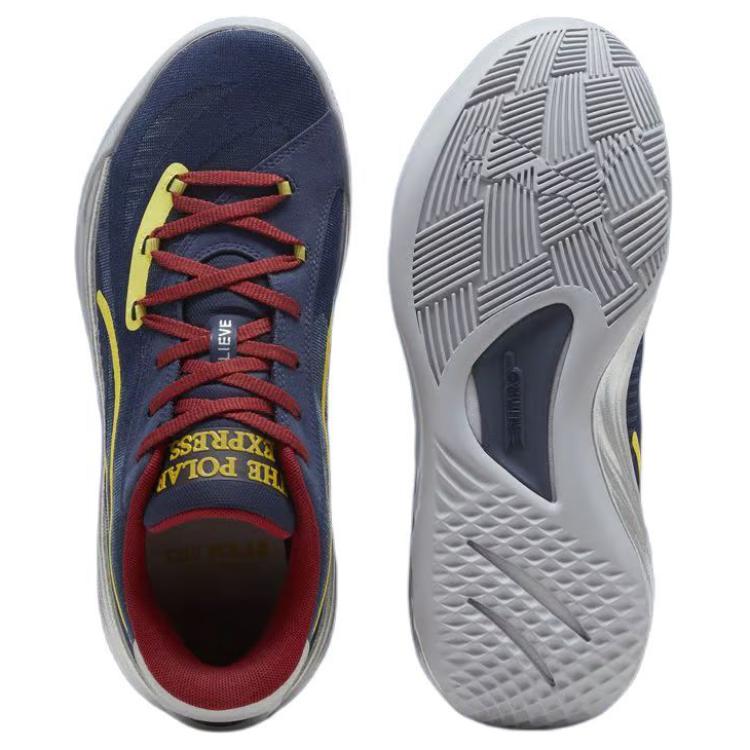 Polar Express X Puma All-Pro Nitro Believe Men Sneakers Blue Club-Navy Intense-Red 310396-01