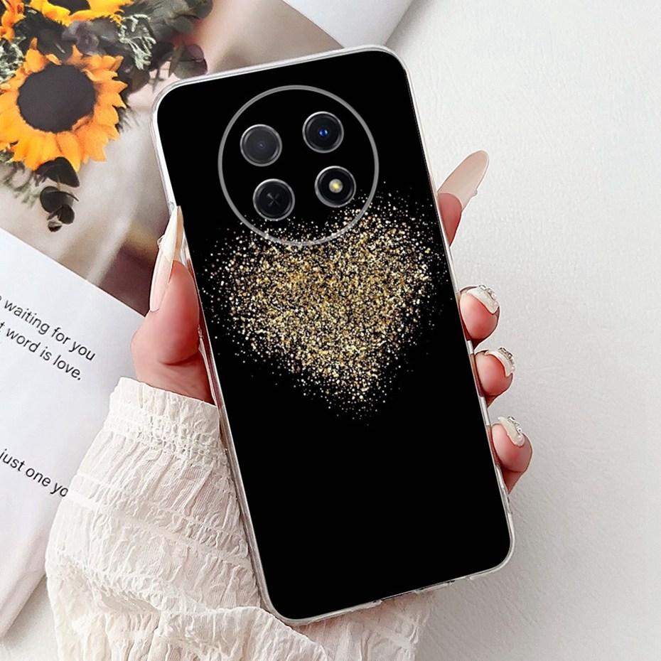 Cute Painting Phone Case For Huawei Nova Y91 Y90 Soft Silicone TPU Back Cover For Huawei NovaY90 NovaY91 Cases Bumpers
