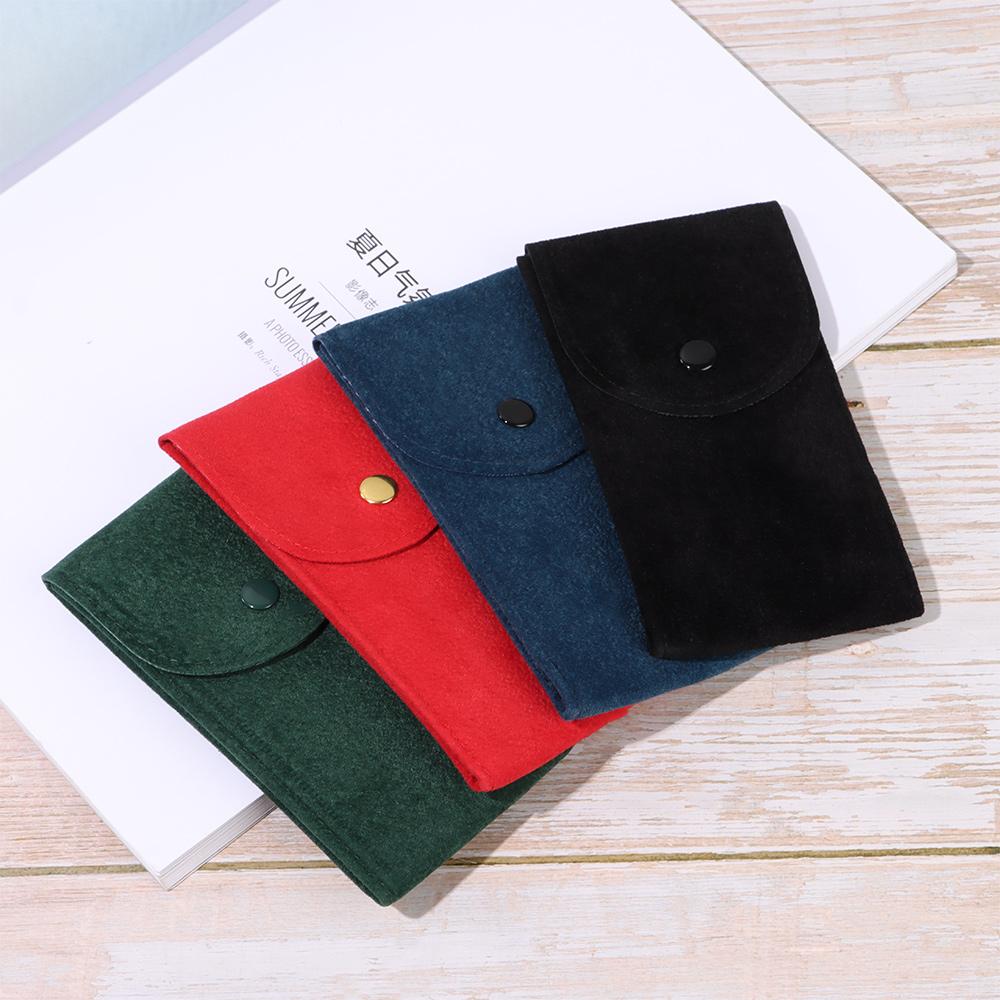 New Portable Flannelette Collection Watch Boxes Case Storage Bag Watches Pockets