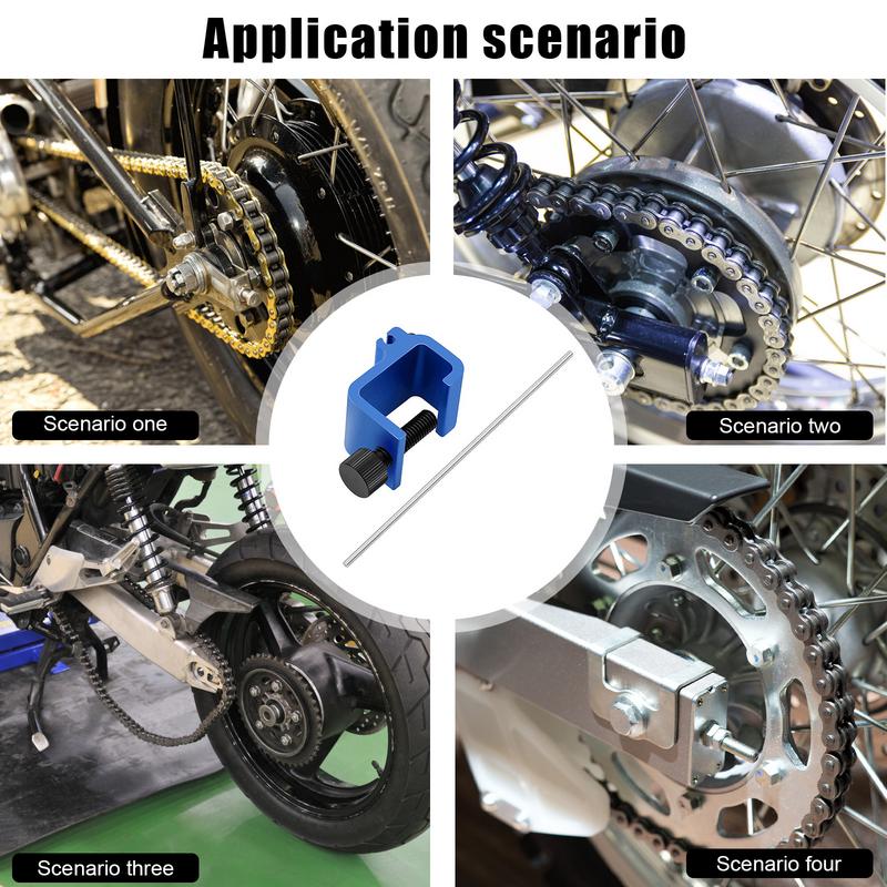 Dirt Bike Chain Alignment Tool Aluminium Alloy Sprocket Chain Adjusting Tool Accurate Sprocket Chain Maintenance Kit For Sport