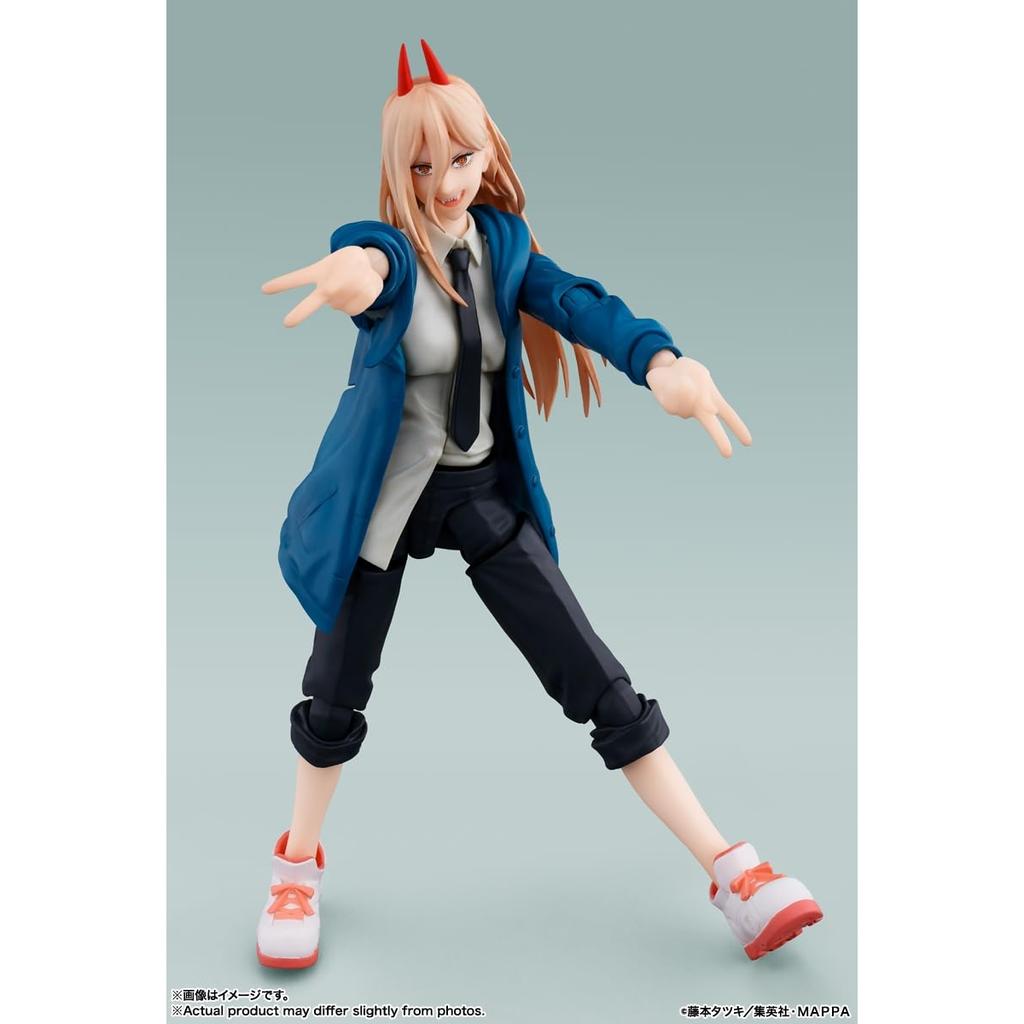 Человек-бензопила Сила TAMASHII НЕЙШНЗ SH. Фигурка Figuarts 145 мм из ПВХ и АБС окрашенная