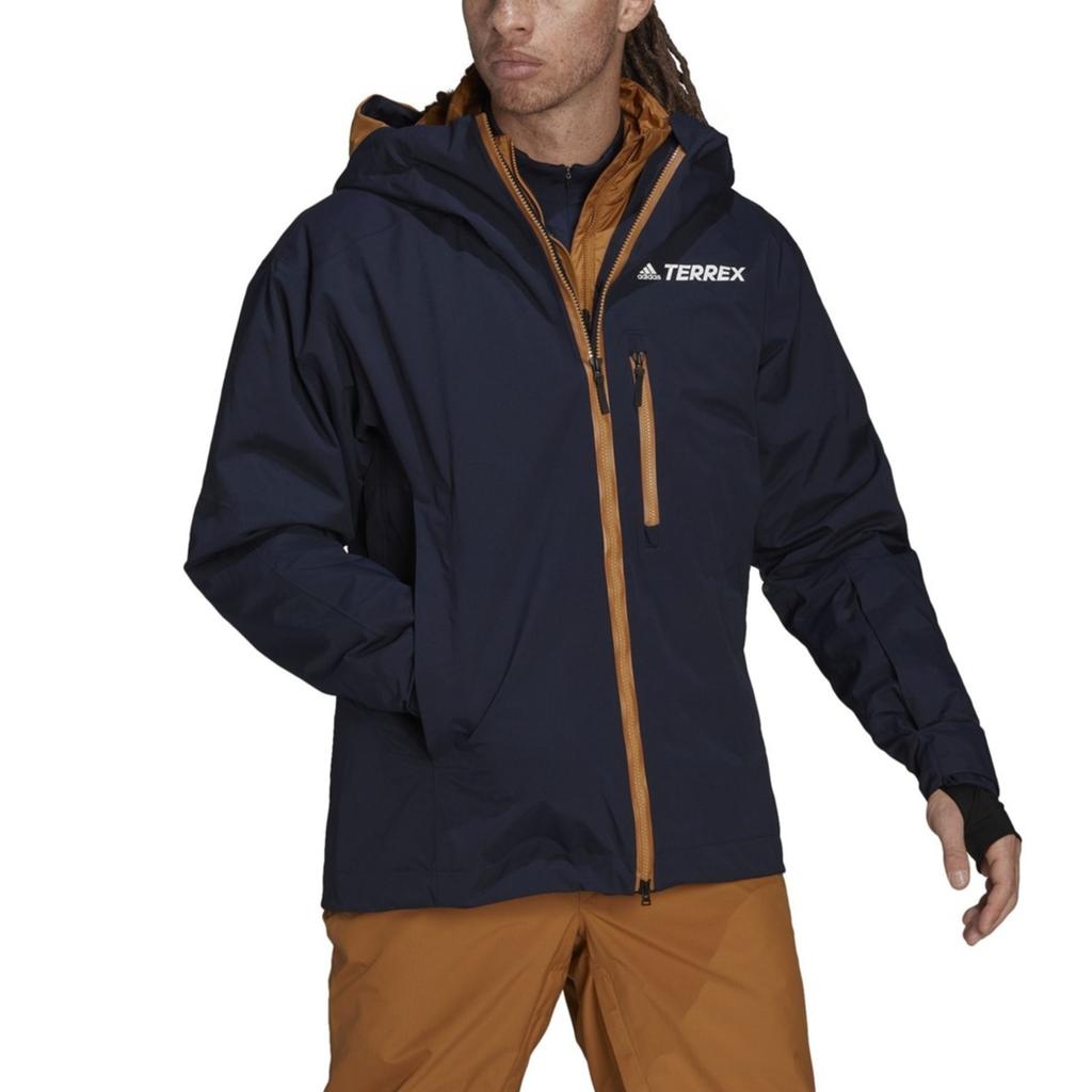 Men's Adidas Ski Tops Men's Navy Blue