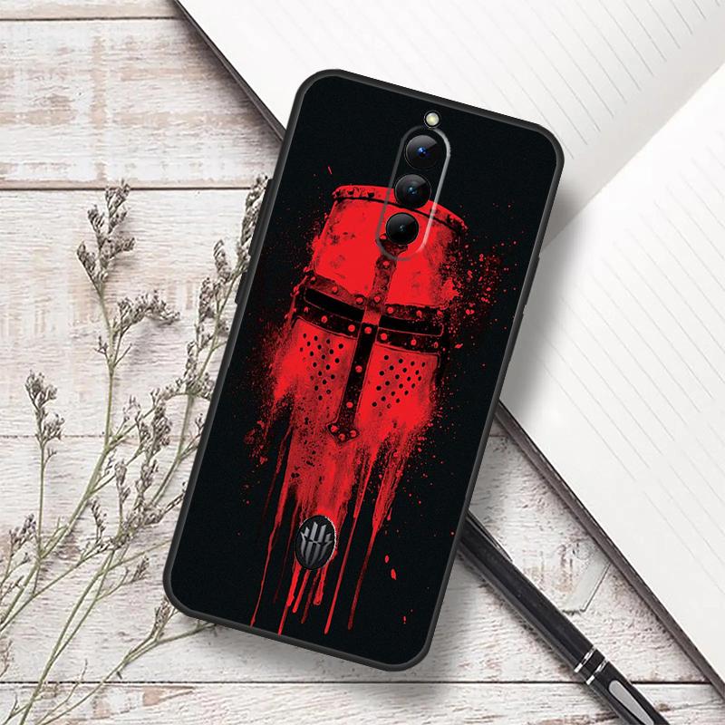 Чехол с тамплиерами для ZTE Nubia Red Magic 10 Air 6S 7S 6 7 Pro RedMagic 8 9 8S 9S 10S 11 Pro Plus