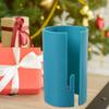 Christmas Wrapping Paper Roll Cutter Embedded Blade Paper Edger Easy Sliding Gift Wrap Dispenser Cutter Tool