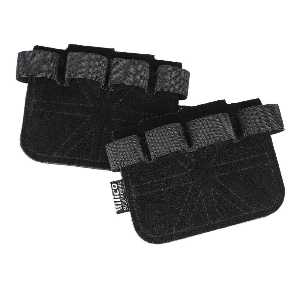 1Pair Leather Weight Lifting Training Gloves Palm Protection Weightlifting Hand Protect Pad Fitness