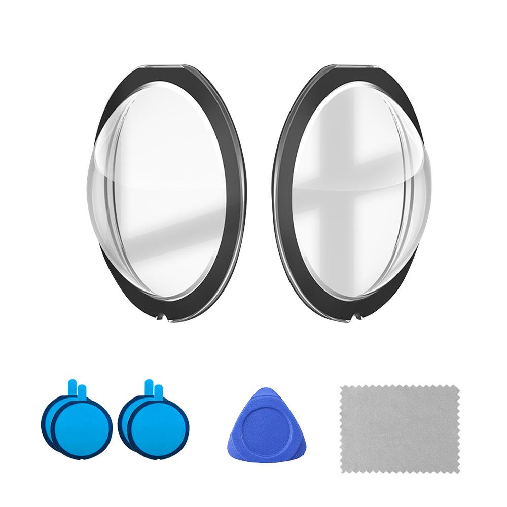 Липкие защитные линзы для экшн-камеры Insta360 X3 с инструментом для снятия Запасная клейкая защитная линза для аксессуаров Insta360 X3