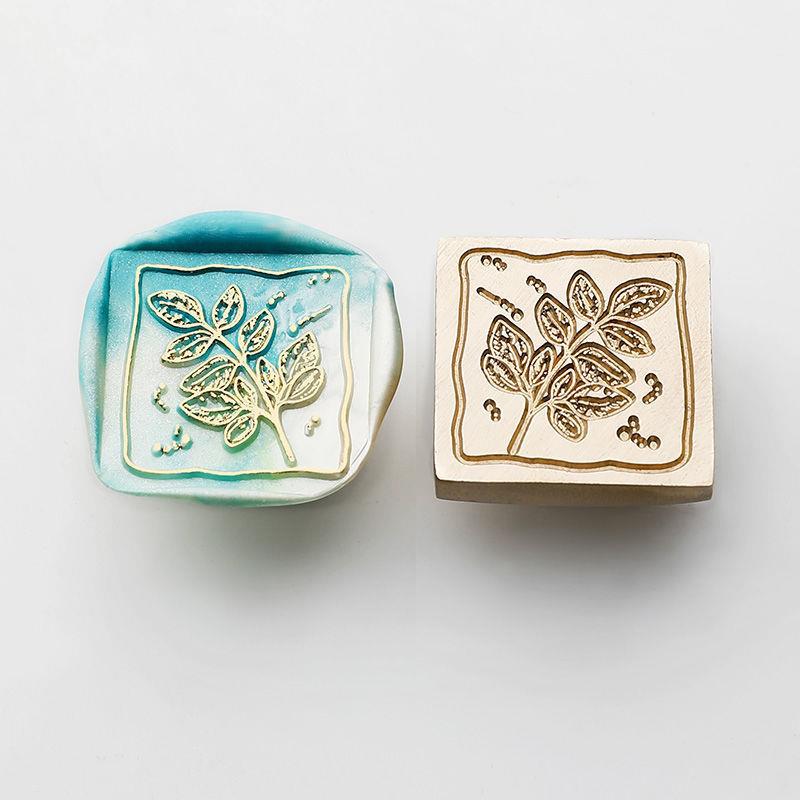 Гравированные латунные штампы головки огнестойкие штампы набор восковых зерен