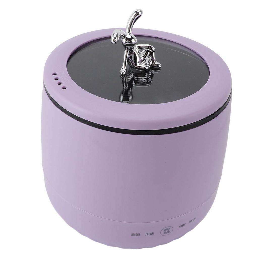 Мини рисоварка на 2 человек 1.8 л 450 Вт Многофункциональная портативная рисоварка для дома, общежития, путешествий