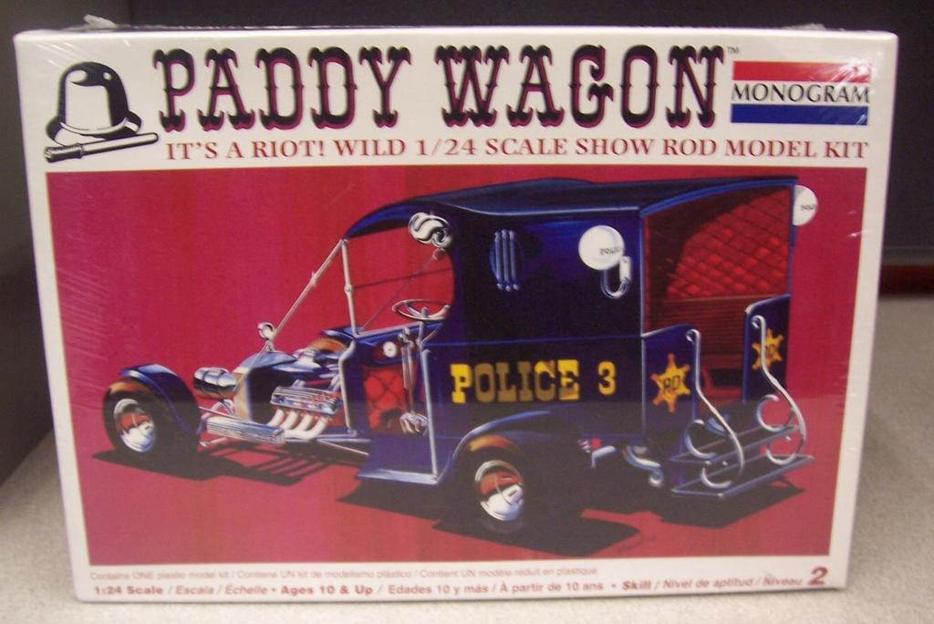 Американский Revell Paddy Wagon Show Rod 07807 Пластиковая модель 1/24