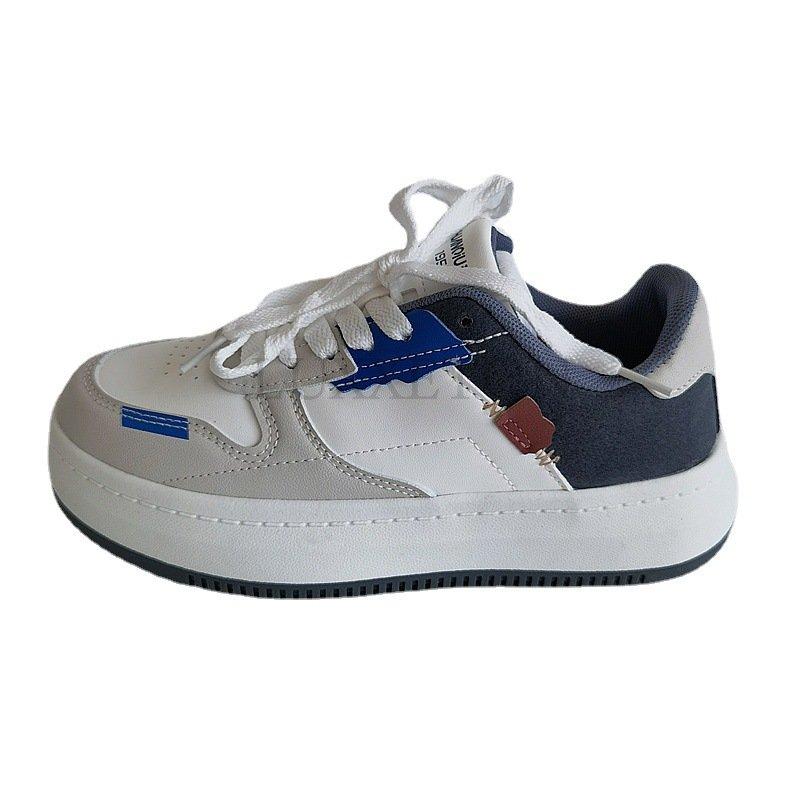 Белые кроссовки на платформе женские дизайнерские женские весенне-осенние туфли на плоской подошве со шнуровкой кроссовки повседневные женские вулканизированные туфли женские