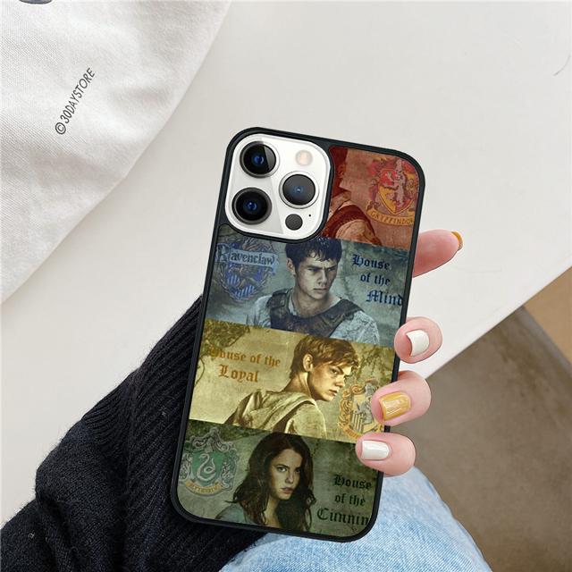 Чехол для телефона Maze Runner Задняя крышка для iPhone 17 Air 16 15 14 13 11 12 Pro Max Plus Shell Coque