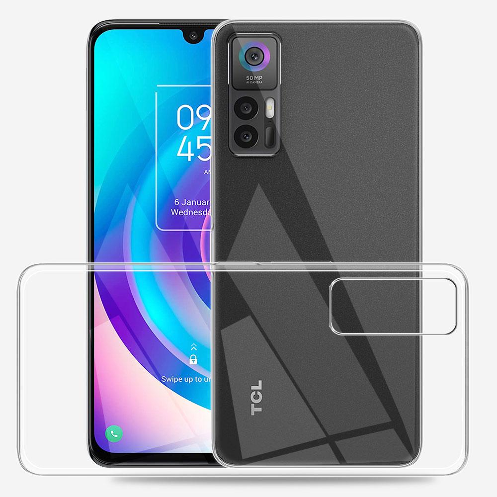 For TCL 30 5G Case TCL 30+ 30 Plus Ultra Thin Silicone Soft TPU Clear Back Case Cover For TCL 30 5g Coque For TCL 30+ Funda