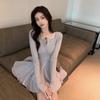 Платье в стиле Pure Desire, весенняя женская одежда с узкой талией, тонкая и пышная короткая юбка, женское платье, модная повседневная юбка