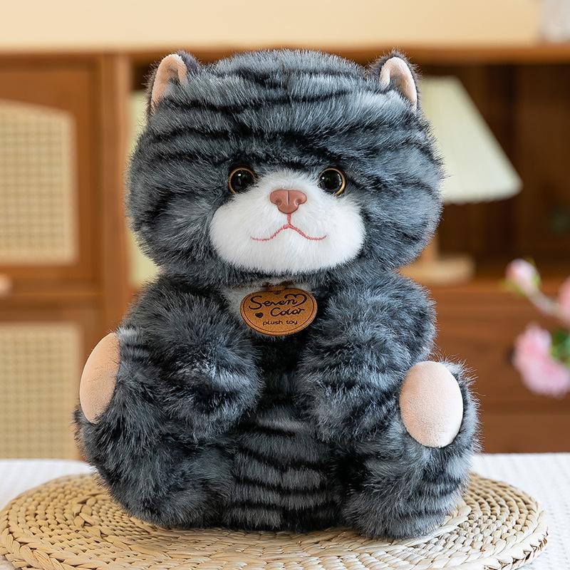 Милая ленивая кошка кукла плюшевая игрушка симуляция кошка тряпичная кукла кукла для детей