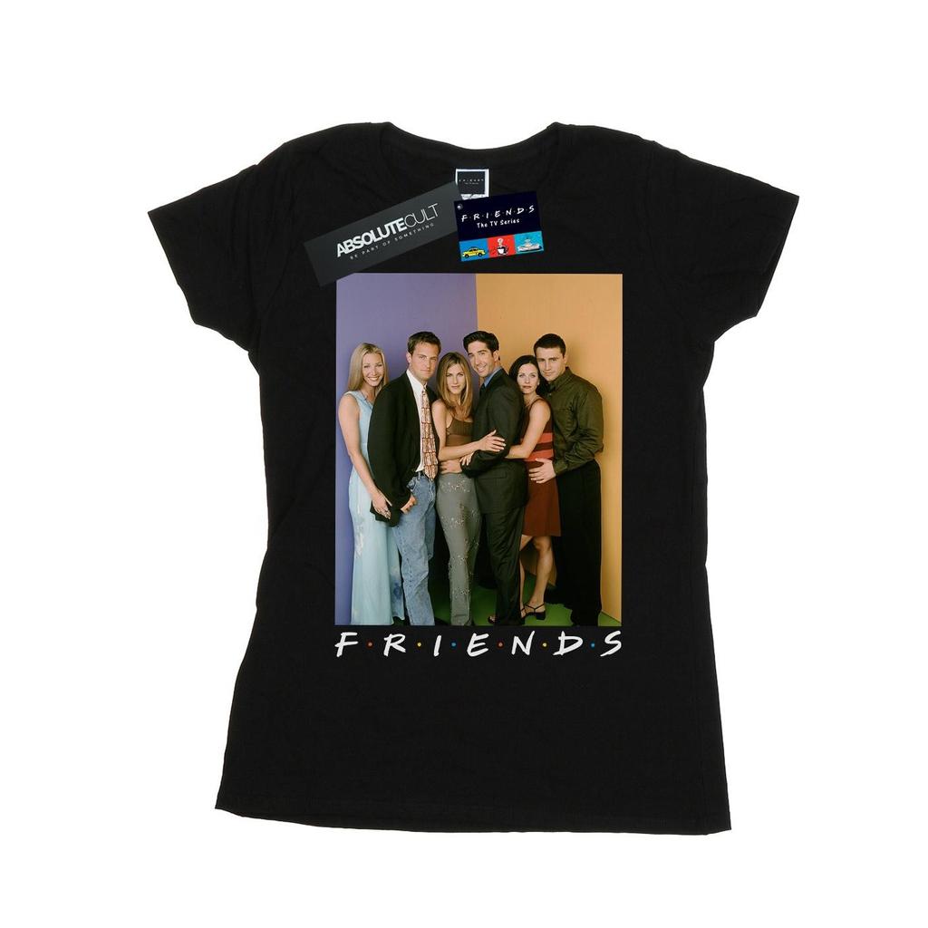 Friends Womens/Ladies Group Photo Cotton T-Shirt