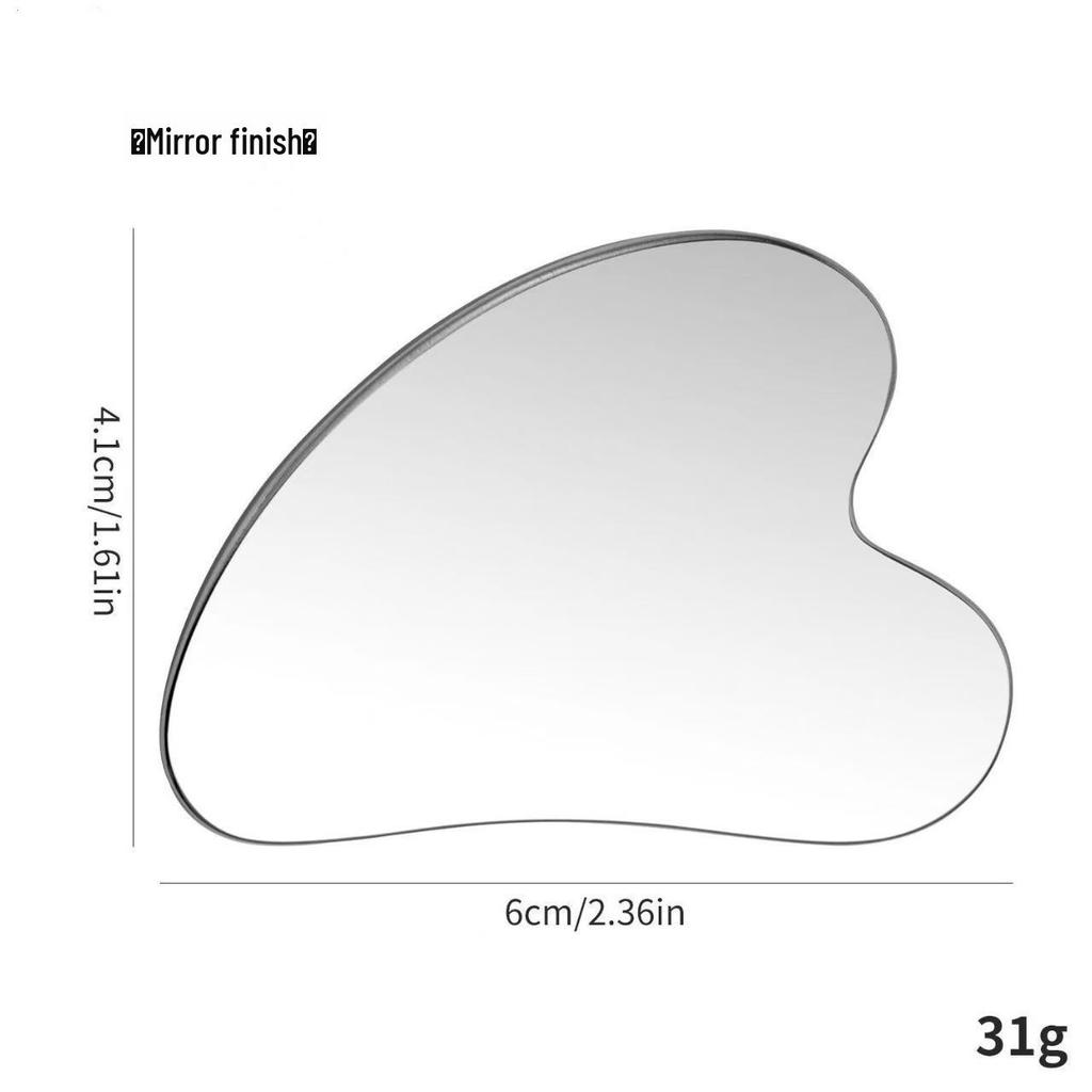 Stainless Steel Makeup Palette Set: Includes Color Sticks, Liquid Foundation, Lipstick, Nail Color Tools.