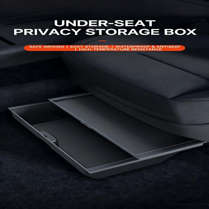 Model Y 2025 2026 Under Seat Storage Box For  Drawer Type Car Interior Accessory Flexible Multifunctional Storage
