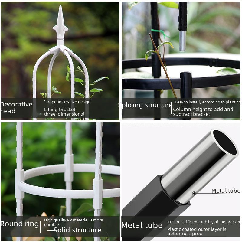 8-миллиметровая стойка для вьющихся растений и опорный кронштейн для цветов