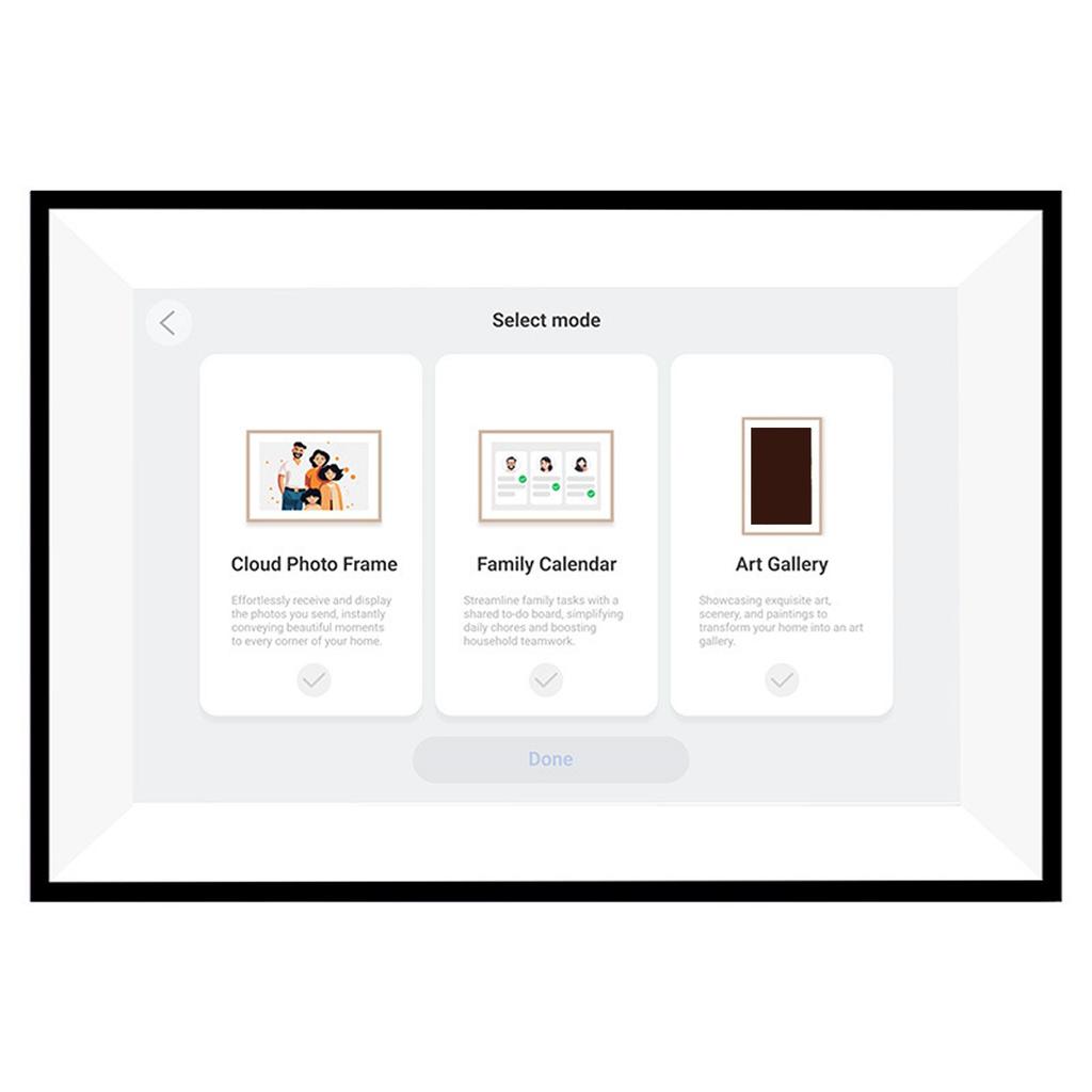 Умный цифровой календарь 10,1 дюйма HD сенсорный экран семейный планировщик со сменной цифровой фоторамкой