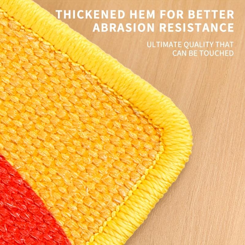 Прочная настенная когтеточка и коврик из гофрированного картона - Прошитые края, для игры когтями в помещении, Компактный дизайн для кошек