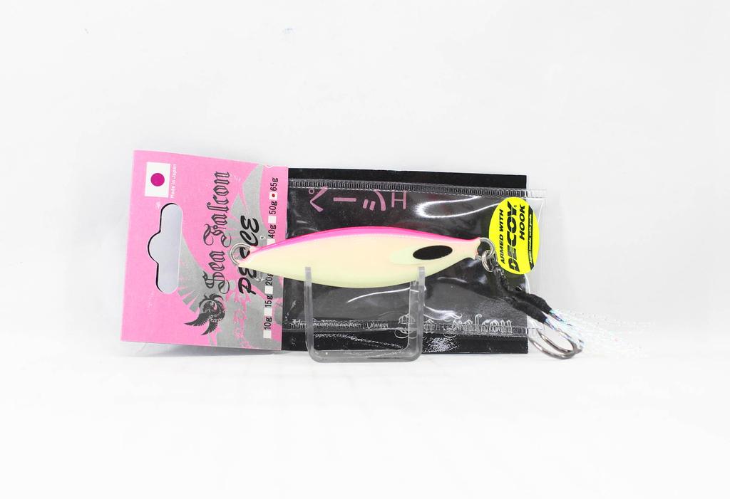 Sea Falcon Металлический джиг Pesce 65 грамм 11 Полный светящийся розовый (2242)