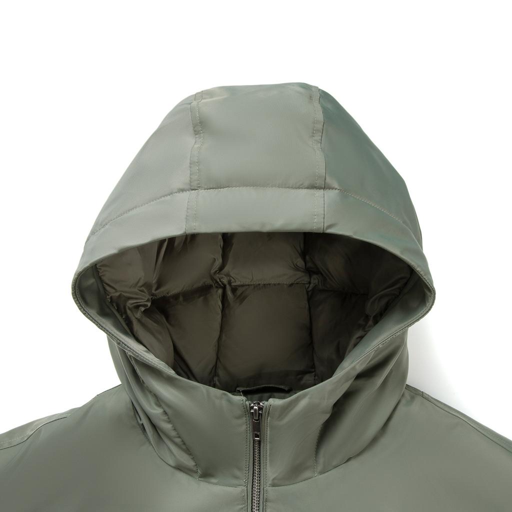 Хлопковая куртка с капюшоном и логотипом серии Li Ning Sports Lifestyle, куртка унисекс AJMV397-2