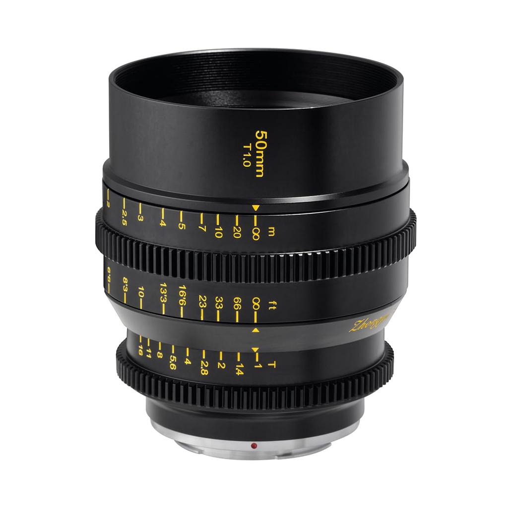 Zhongyi Optics SPEEDMASTER CINEMA 50mm LF Объектив для кинокамер с байонетом Nikon Z Объектив-портрет T1.0 Полный кадр