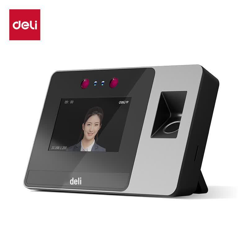Deli DL-D5F Smart Cloud Facial Recognition Attendance Machine CN plug (adapter included)