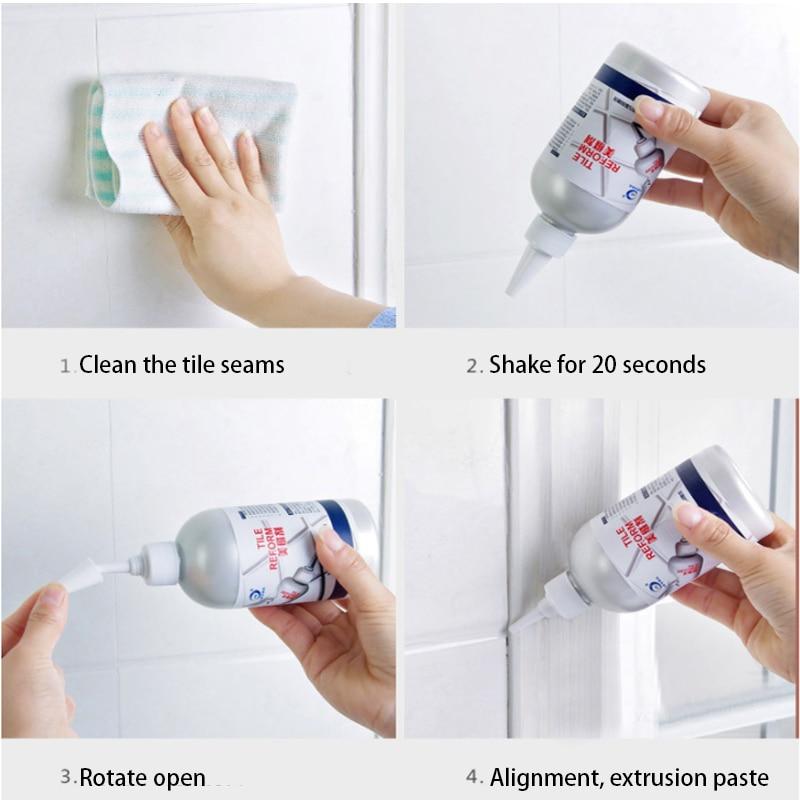 New 150ml Epoxy Grout Beautiful Sealant Floor Waterproof Mouldproof Gap Filling Agent True For Wall Porcelain