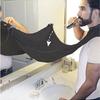 Men's Shaving Apron Beard Catcher Shawl Care Scarf Waterproof Floral Cloth Not Touching Hair Men's Bathroom Salon Cleaning Tool