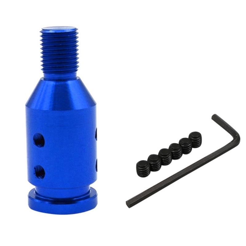 Универсальная автомобильная ручка переключения передач с гайкой и вставкой для переключения передач для адаптера с резьбой на головке