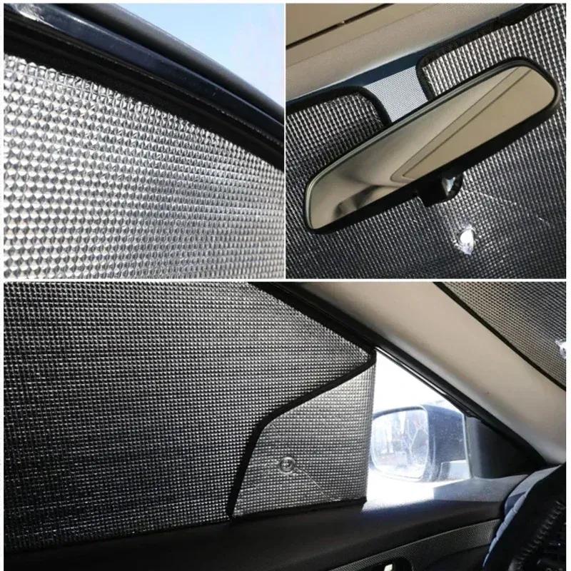 For Ford Focus MK2 MK2.5 Hatchback 2004 2005 2006~2010 Car Window Sunshade Anti-UV Full Coverage Sunshade Cover Protection Board