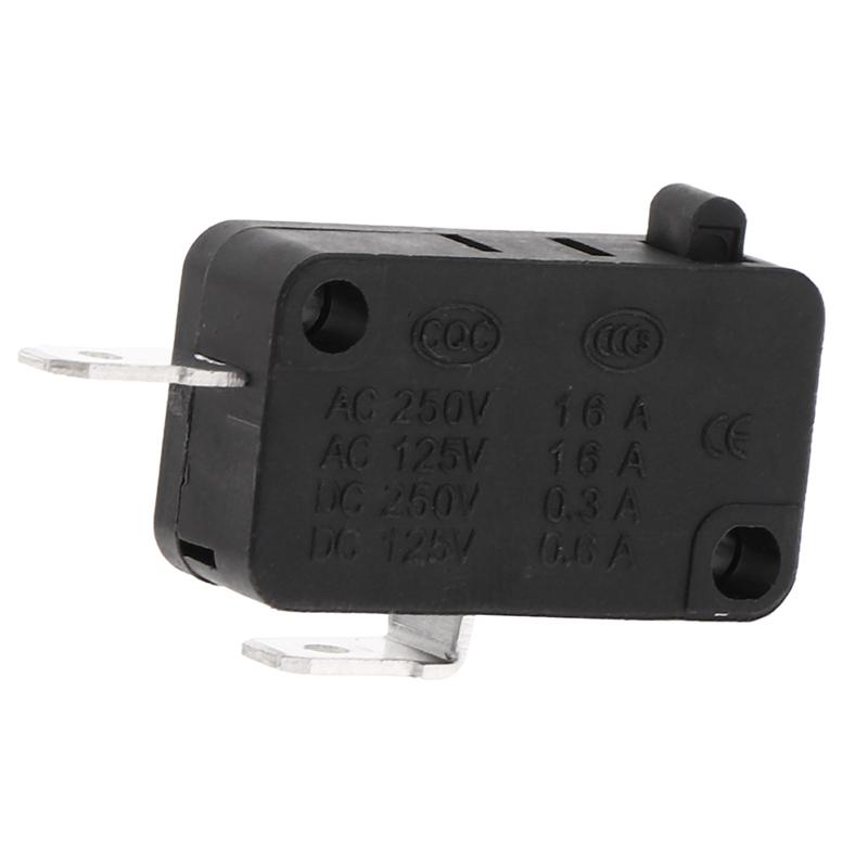 5Pcs Kw1-103 Microwave Oven Door Switch Fit For Microwave Washing Machine Rice Cooker 16A 250V 2 Pins