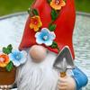 Hand-Painted Resin Gnomes Clearance Gifts for Women Fairy Garden Accessories for Indoor Outdoor Home Patio Yard Lawn